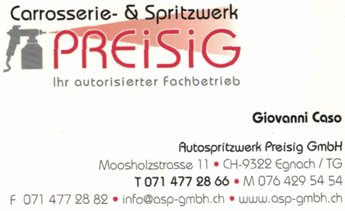 Autospritzwerk Preisig GmbH