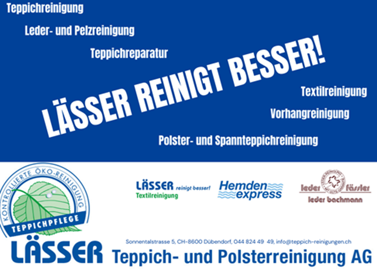 LÄSSER Teppich- und Polsterreinigung AG