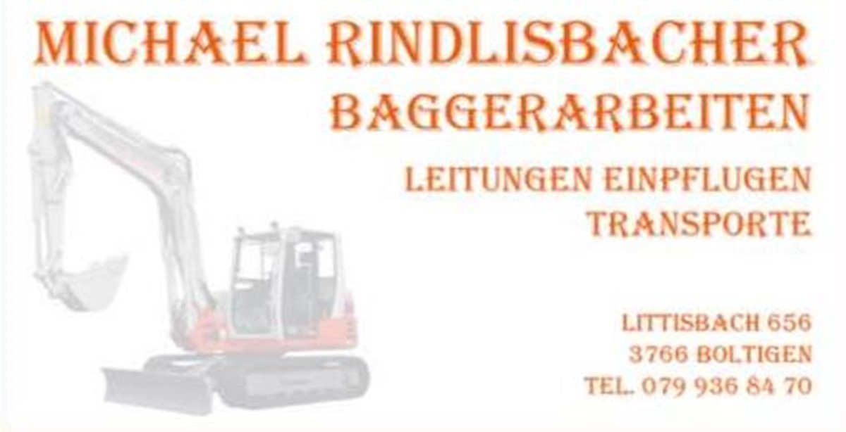 Michael Rindlisbacher Baggerarbeiten (1)