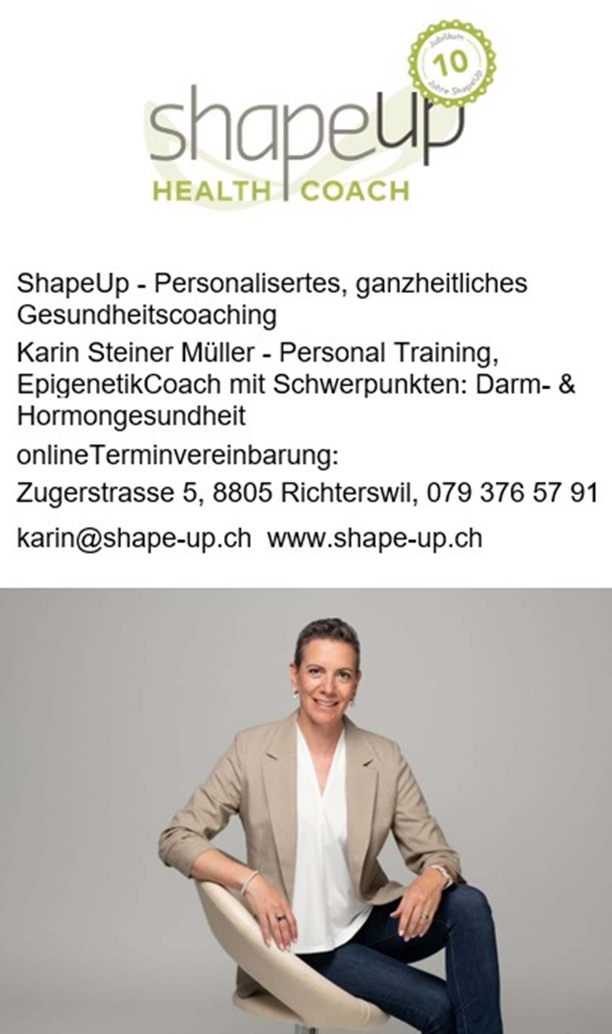 ShapeUp - Your personal Health Coach GmbH