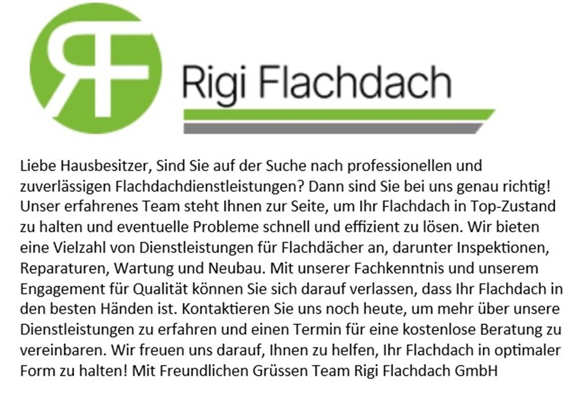 Rigi Flachdach GmbH