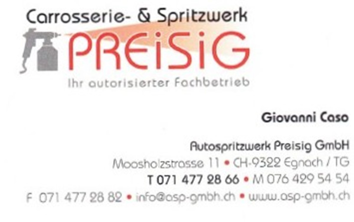 Autospritzwerk Preisig GmbH