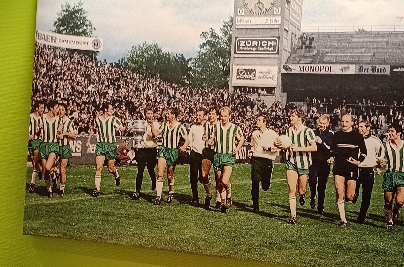 Verewigt im Stadionbauch (Bild: Archiv)