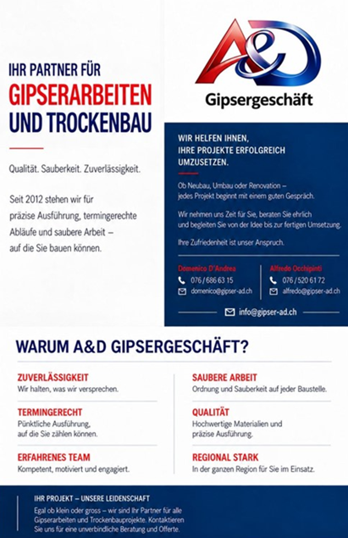 A&D Gipsergeschäft KLG